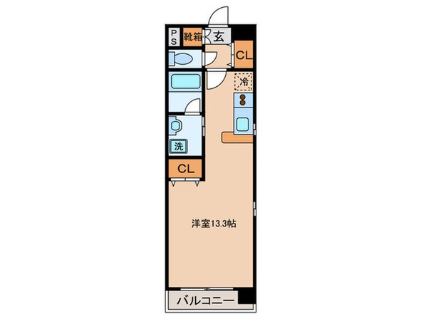 プレシャス代官の物件間取画像